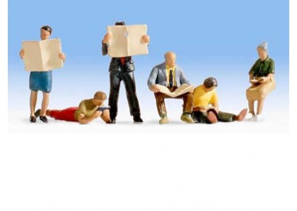 Set oameni citind - H0 Noch 15575